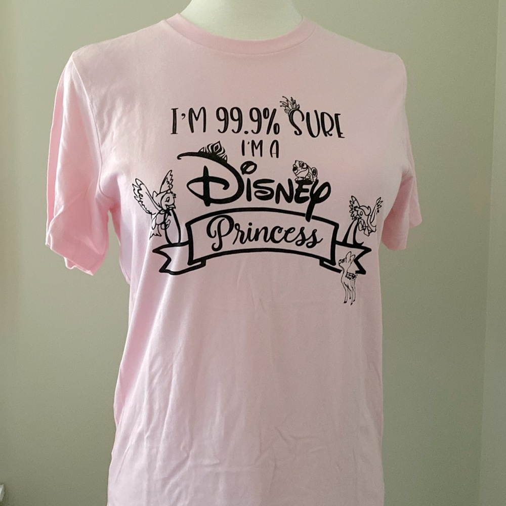 Disney Princess Tee • Pink Size Large • Like New